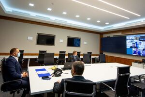 Ермак провел видеоконференцию с послами G7