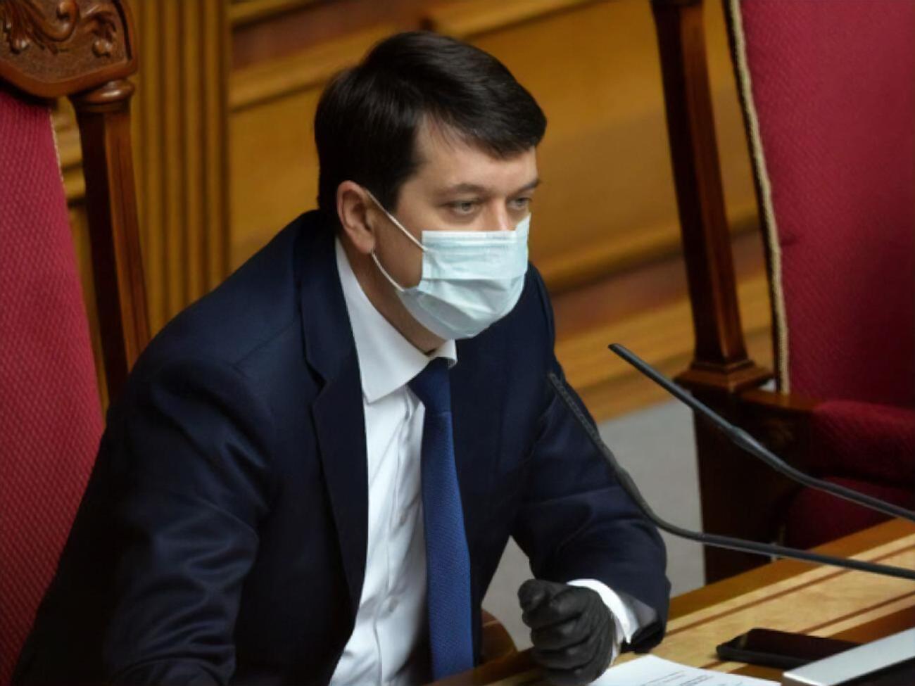 Разумков заявив, що повертати Крим і Донбас необхідно за допомогою міжнародного тиску