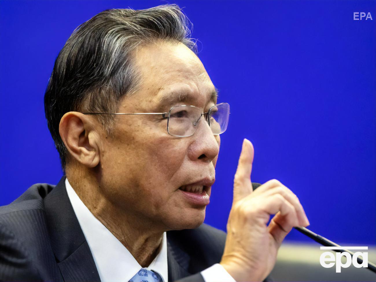 Чжун Наньшань предложил закрыть города в провинции Хубэй, чтобы справиться со вспышкой коронавируса