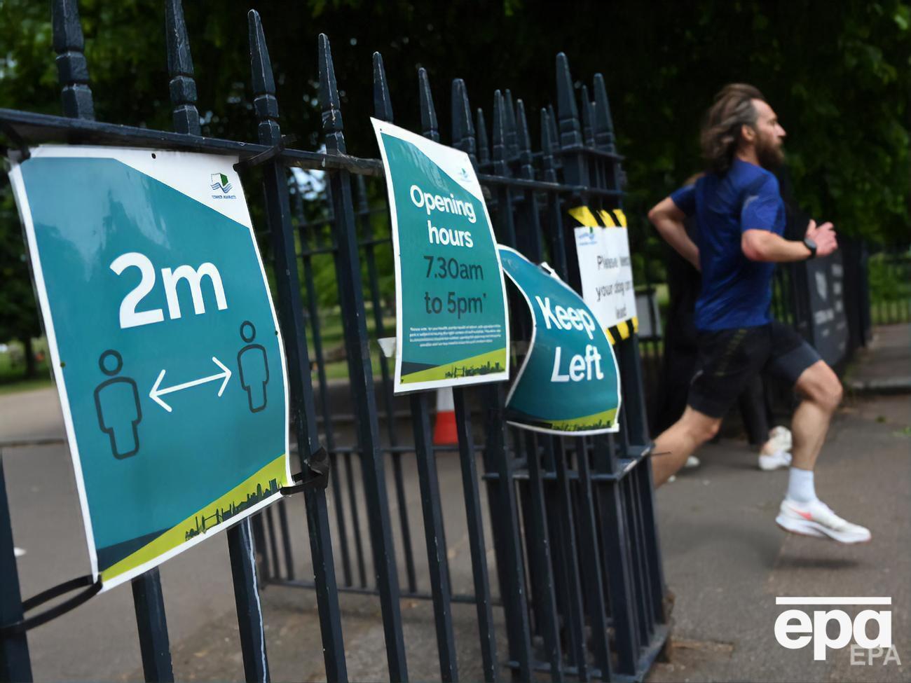 Британия занимает первое место среди европейских стран по количеству жертв эпидемии