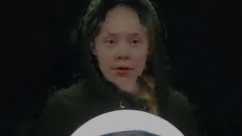 Зображення Тунберг у ролику розмите