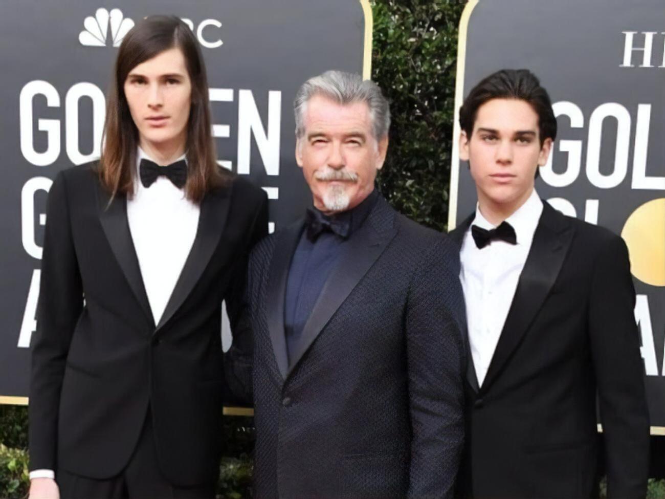 Броснан &ndash; отец 23-летнего Дилана и 19-летнего Пэриса