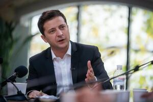 Востаннє Зеленський давав велику пресконференцію 10 жовтня 2019 року