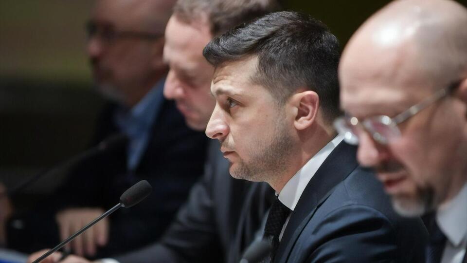Звільненого Зеленським (на фото в центрі) Устименка призначили на посаду 20 березня 2015 року