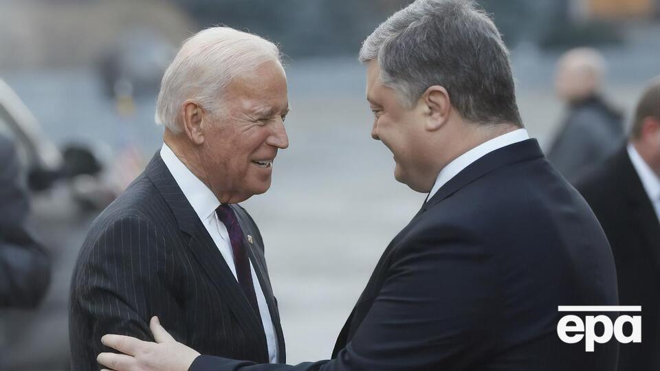 У "Європейській солідарності" назвали записи нібито розмов Байдена і Порошенка сфабрикованими