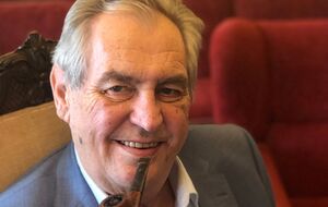 President of the Czech Republic Milos Zeman