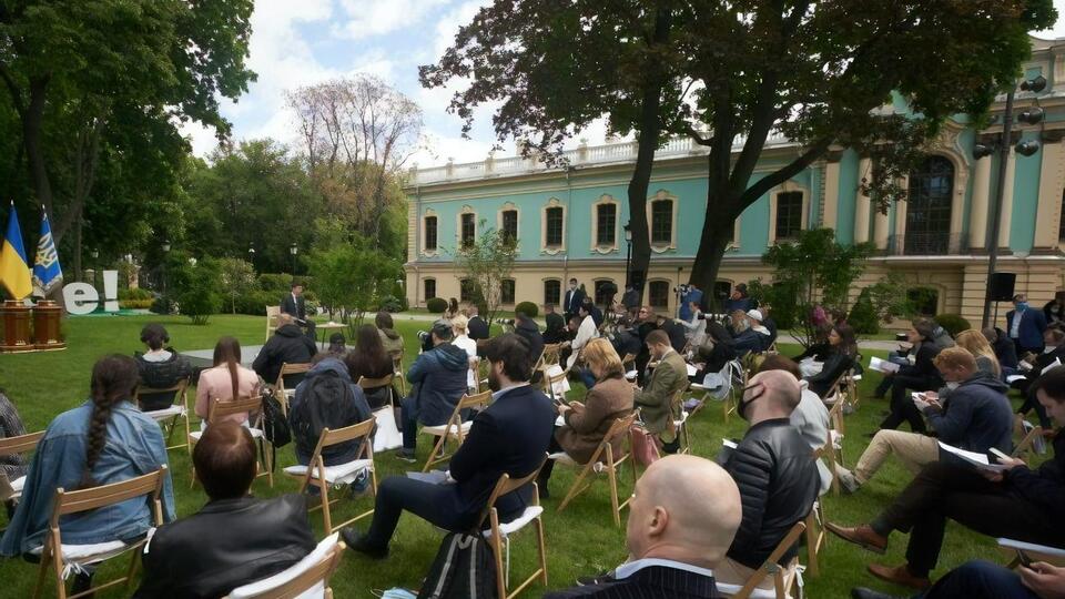 Зеленський провів пресконференцію у Києві