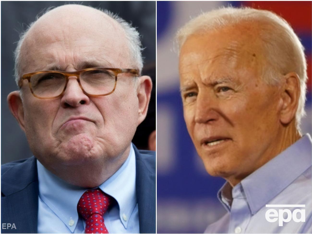 Джулиани и Байден дали оценку украинскому скандалу