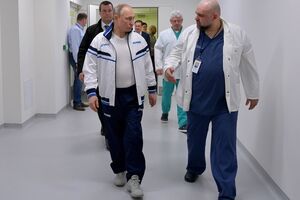 У березні Путін відвідував лікарню для хворих на COVID-19