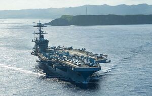 USS Theodore Roosevelt снова вышел в море после двухмесячной карантинной стоянки