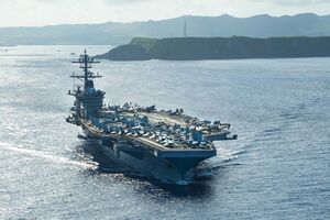 USS Theodore Roosevelt знову вийшов у море після двомісячної карантинної стоянки