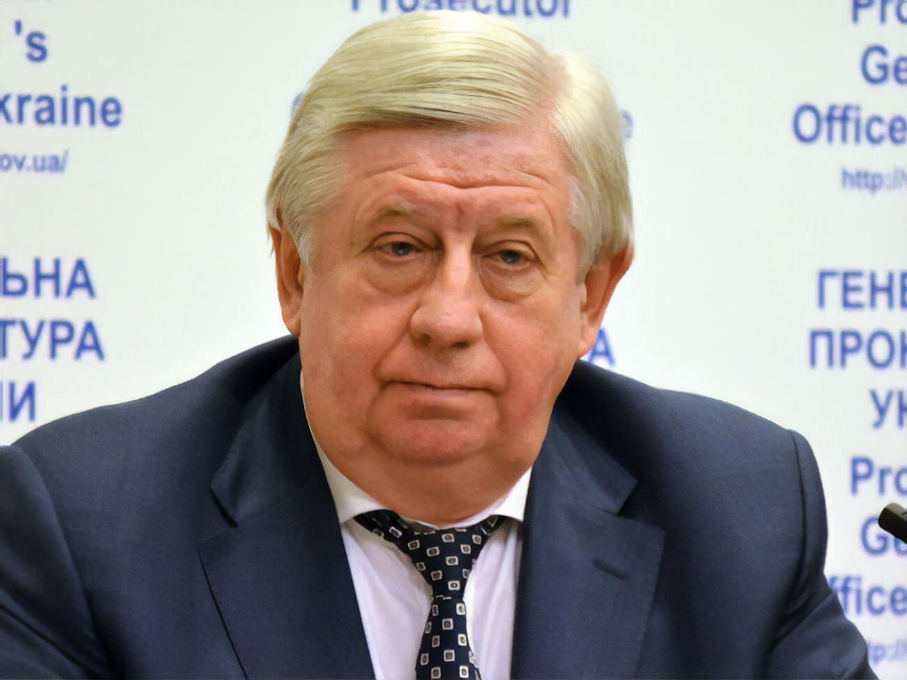 Жизни Шокина (на фото) может угрожать опасность, заявлял его адвокат