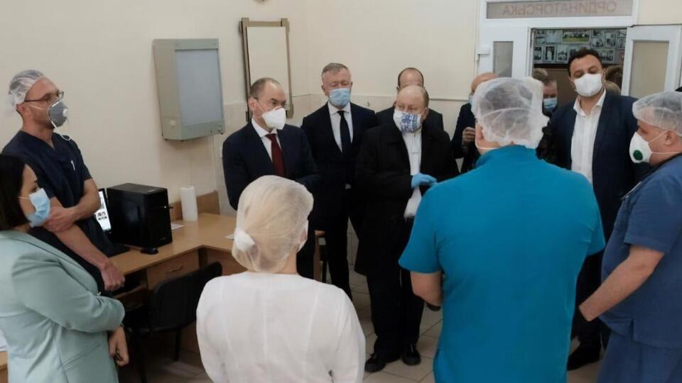 Степанов посетил Черновицкую областную клиническую больницу
