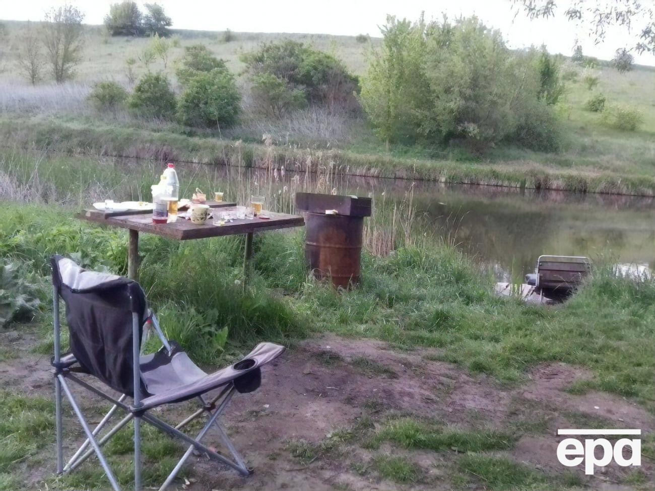 Место, где произошла стрельба