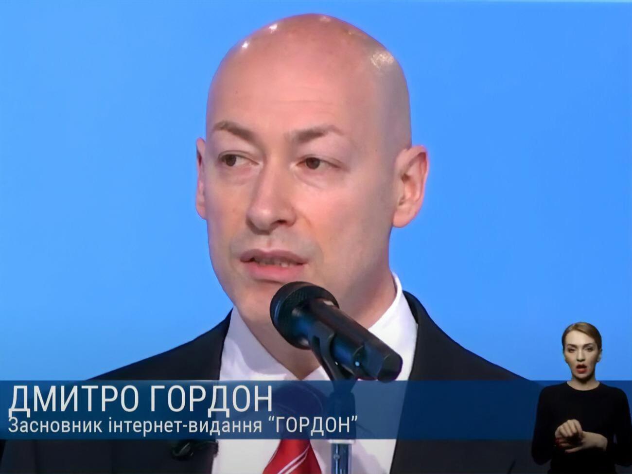 Дмитро Гордон: Інтерв'ю з Гіркіним треба вивчати в усьому світі як наочний посібник агресії Росії