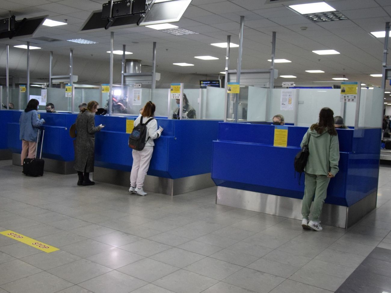 Самолеты прилетели в Борисполь