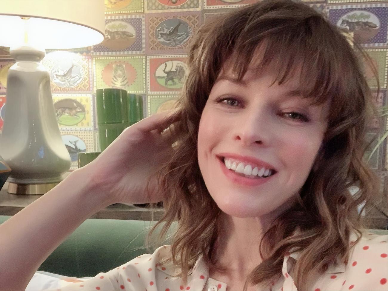 Йовович:&nbsp;Ничто не сравнится с хорошим водяным боем с семьей в выходные!&nbsp;