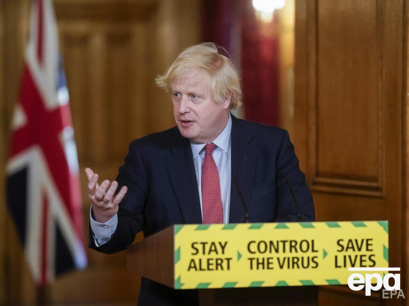 Джонсон повідомив про проблеми із зором