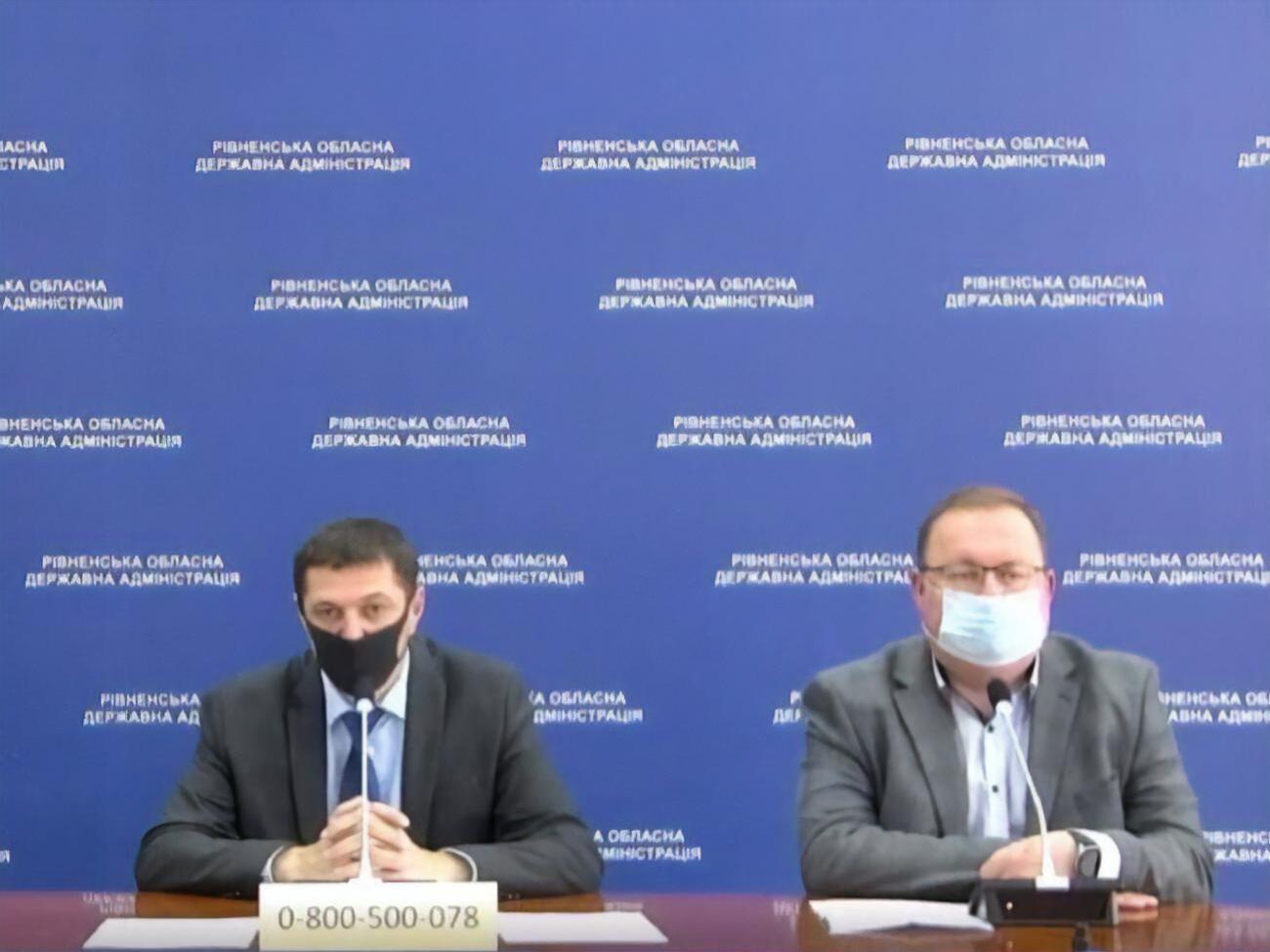 В&nbsp;Ровенской области&nbsp;зафиксировали 1475 случаев заболевания COVID-19