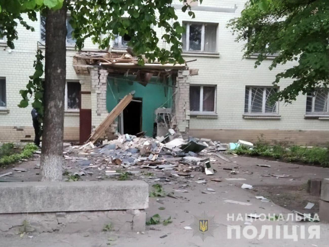Банкомат підірвали 19 травня у селі Шевченкове Звенигородського району Черкаської області