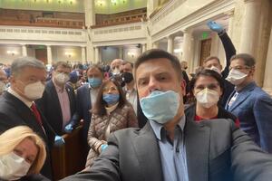 "Европейская солидарность" может выдвинуть Гончаренко (справа) кандидатом в мэры Киева