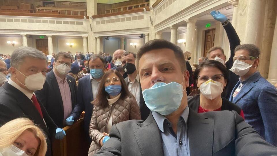 "Європейська солідарність" може висунути Гончаренка (праворуч) кандидатом у мери Києва