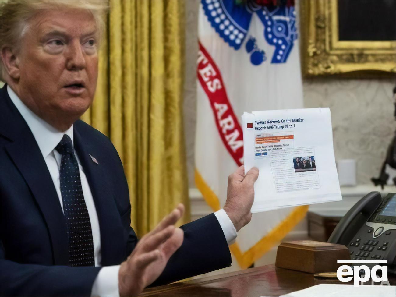 У Twitter назвали указ Трампа реакційним і політизованим