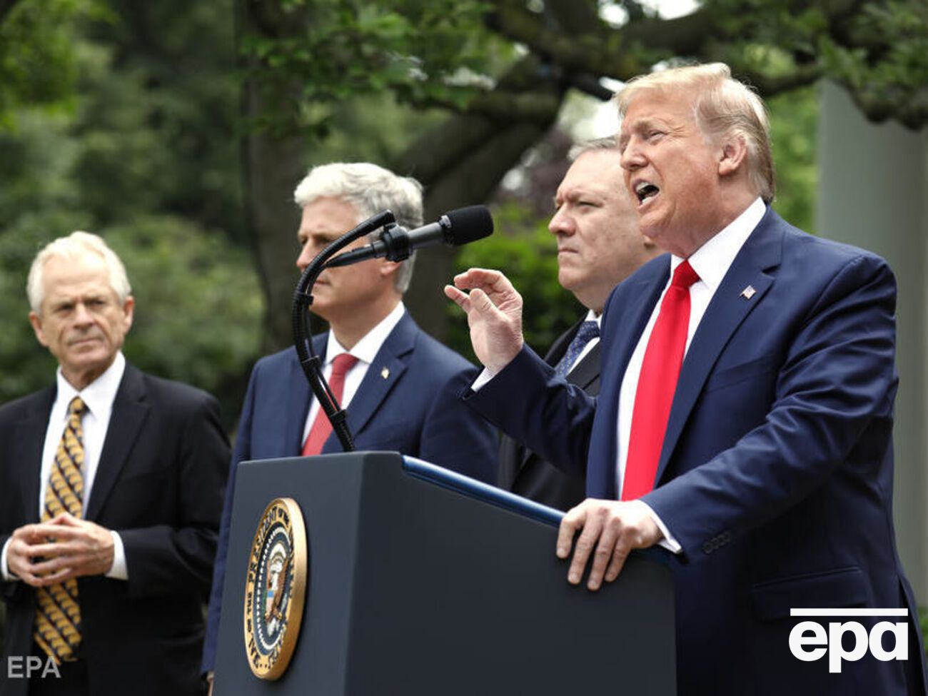 Трамп неодноразово звинувачував ВООЗ у неефективності і "зацикленості на Китаї"