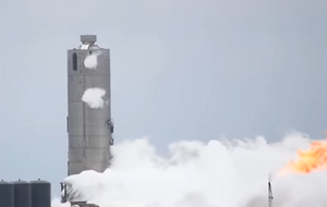 Катастрофа произошла после запуска двигателя Starship