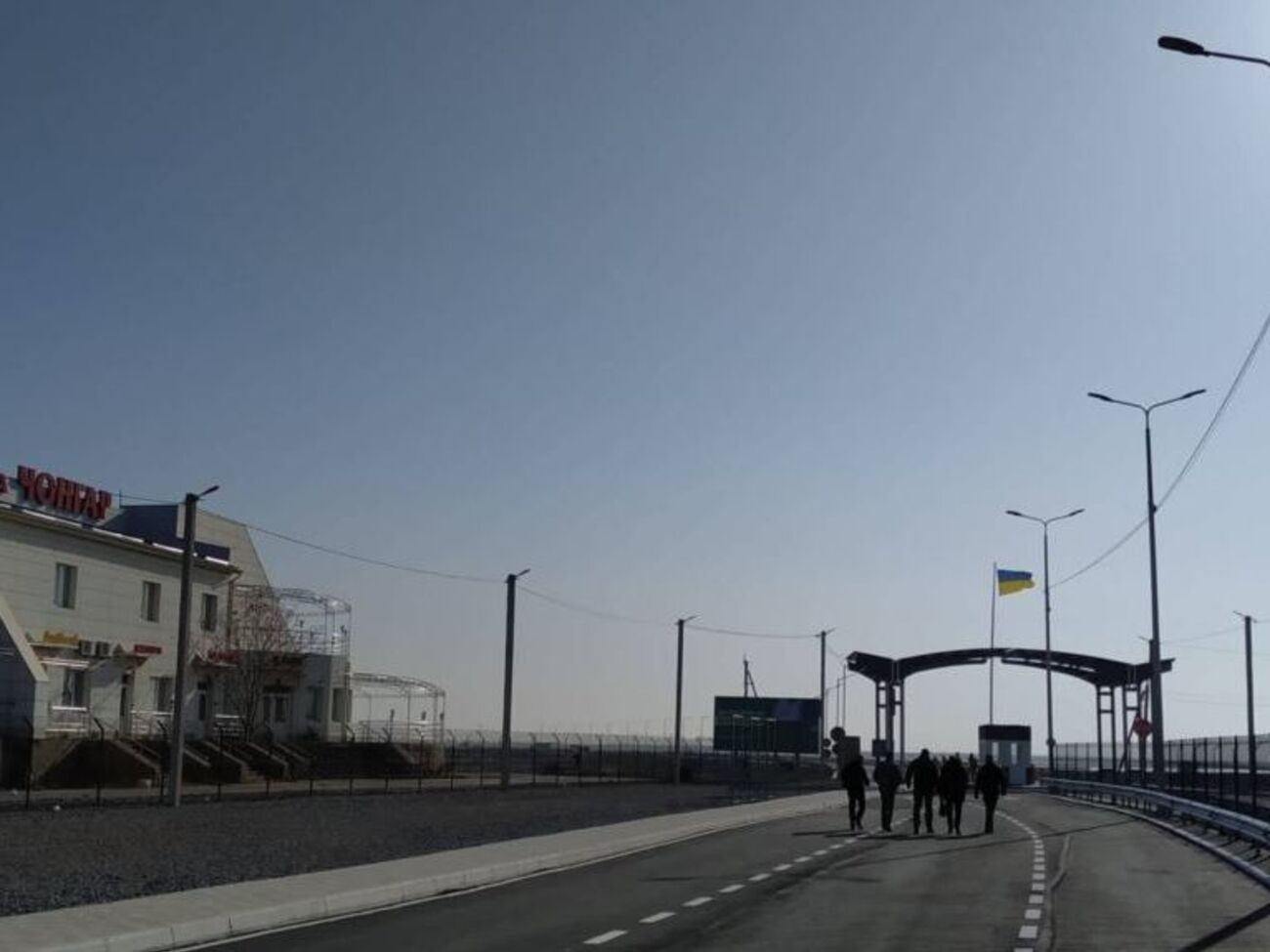 Добринський ніс службу за кілометр від Криму