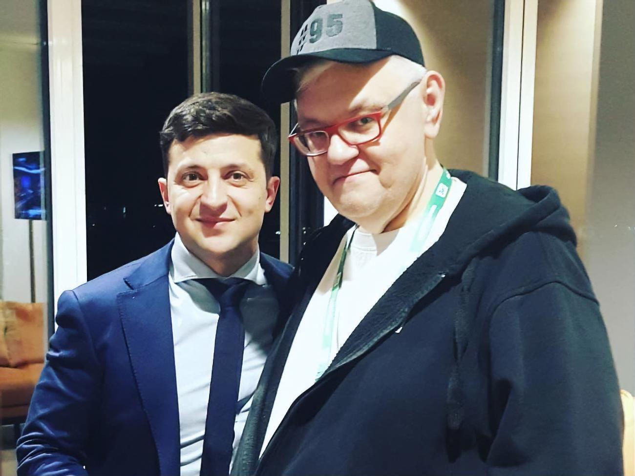 Сівохо (праворуч) про Зеленського: Я знаю його як людину з твердою волею