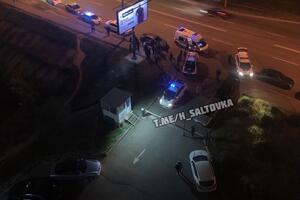 "Швидкі" та поліція на місці бійки в Харкові