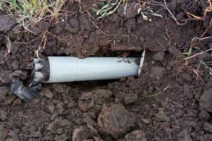 Российскую авиационную неуправляемую ракету нашли вблизи Павлополя