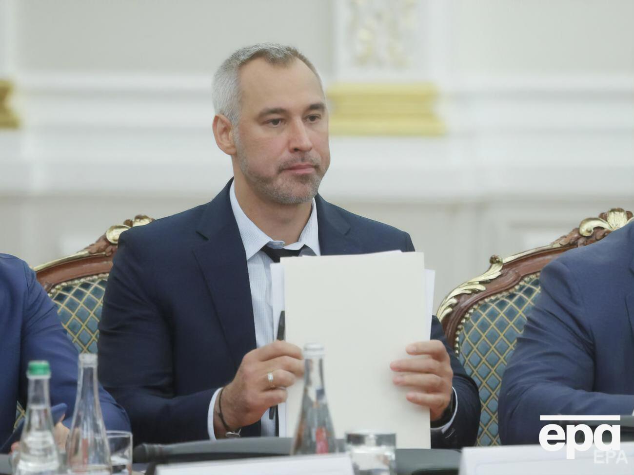 Рябошапка був генпрокурором із серпня 2019 року до березня 2020-го