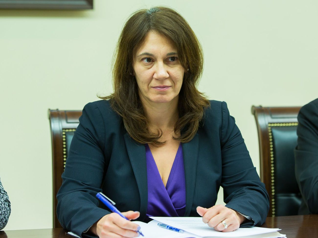Владкова-Голлар працювала головою місії МВФ у Молдові