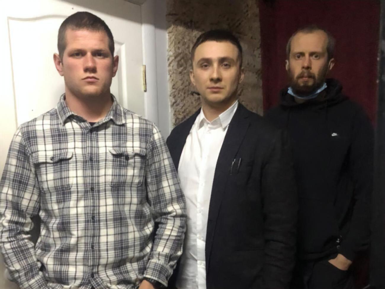 Стерненко на фото с Кравченко и Филимоновым