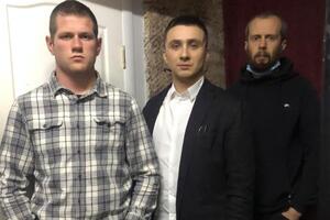 Стерненко на фото з Кравченком і Філімоновим