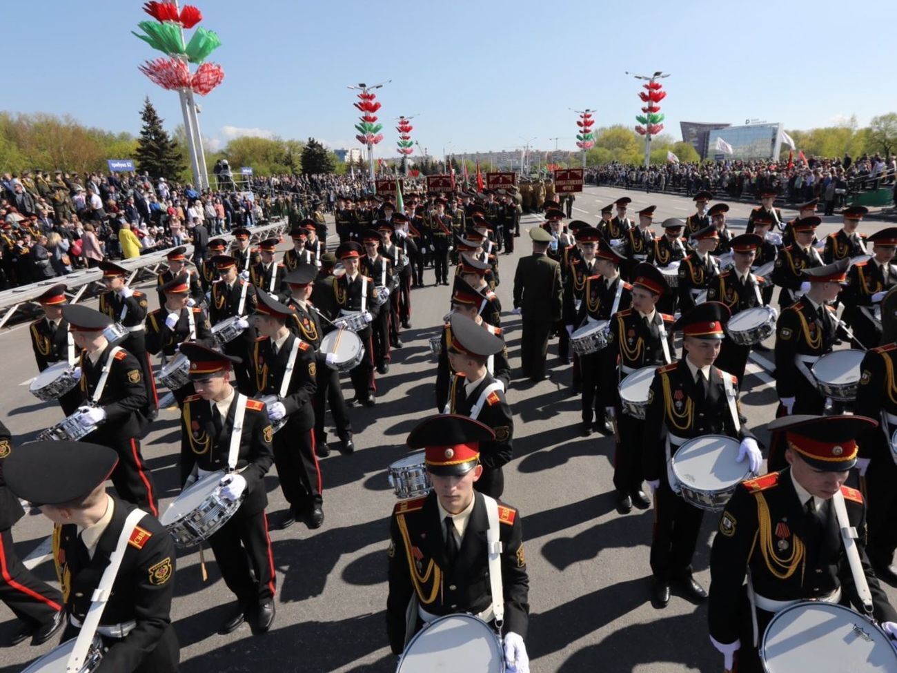 У Білорусі відбувся парад Перемоги, незважаючи на пандемію. Фоторепортаж