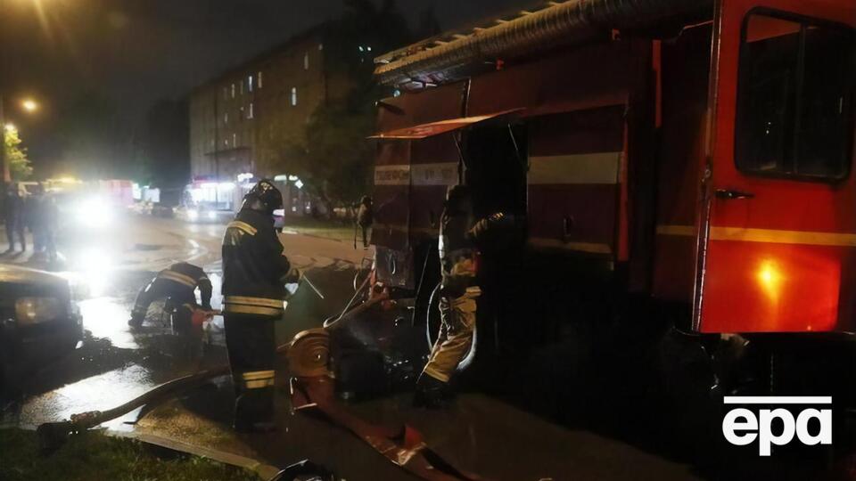 В горевшем корпусе больницы находятся на излечении более 100 больных COVID-19