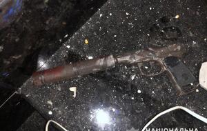 У задержанного изъяли оружие