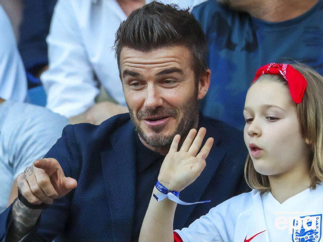 Бекхем: Я намагався не бентежити дітей