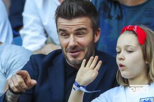 Бекхем: Я намагався не бентежити дітей