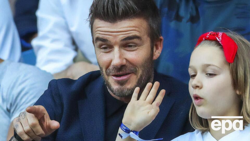 Бекхем: Я намагався не бентежити дітей