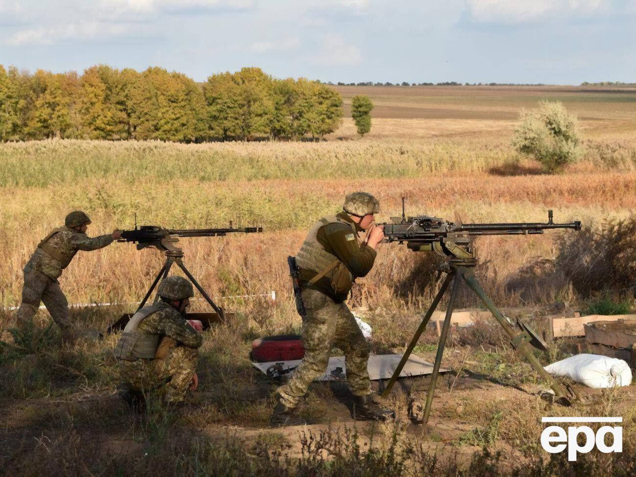 Украинские военные открывали по оккупантам ответный огонь