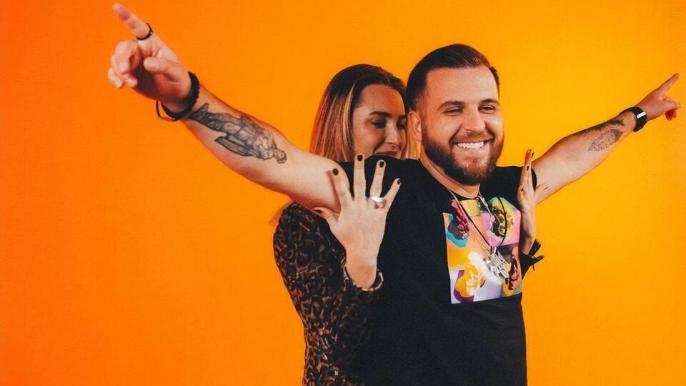 Сергей Танчинец и его жена Анна Танчинец-Стефанская сыграли в клипе главные роли