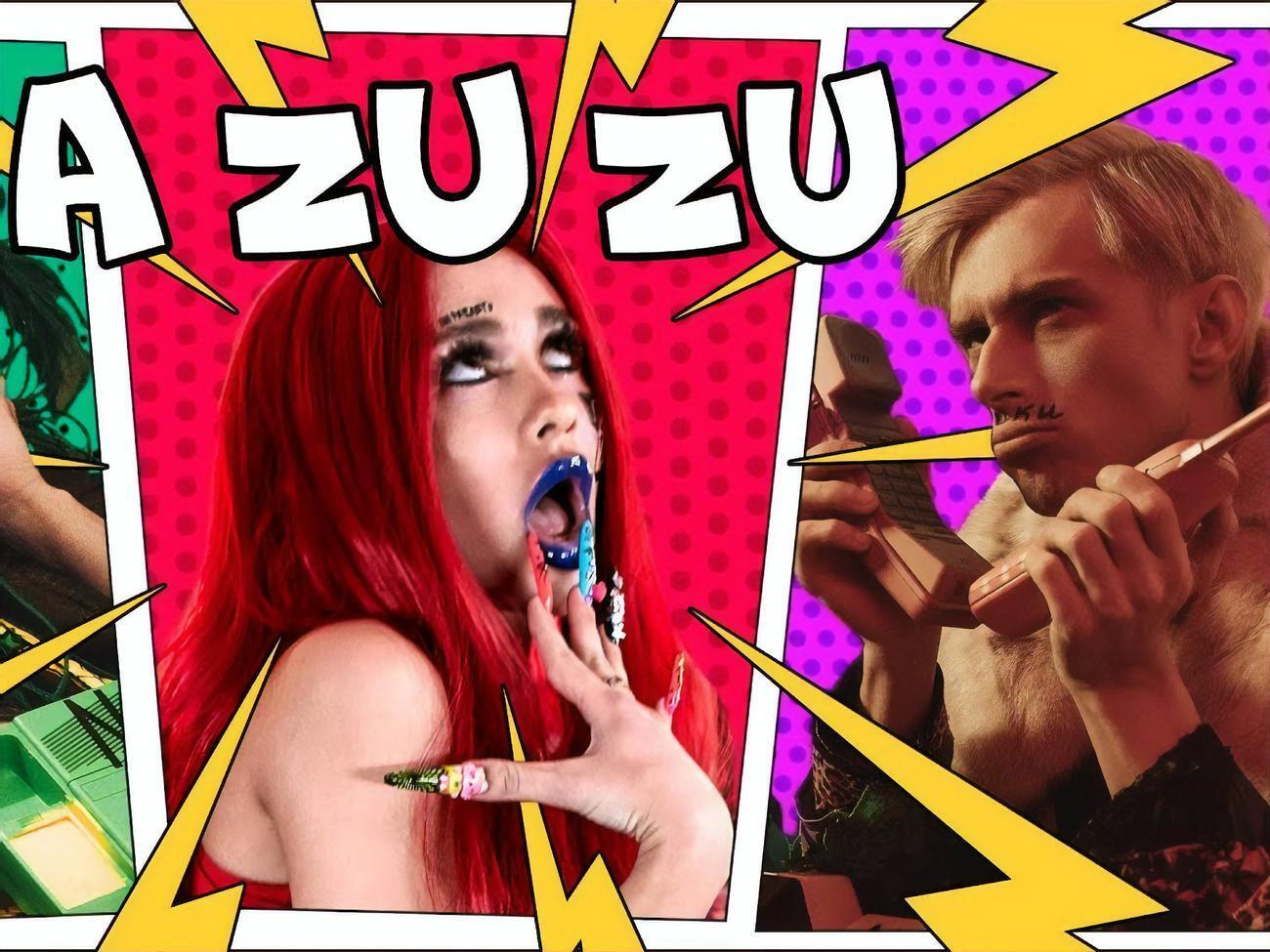 NZK: A-ZU-ZU &ndash; это броский эпатаж и феерия необычных образов. Все происходящее в клипе &ndash; яркий, красочный и гиперболизированный калейдоскоп аллегорий