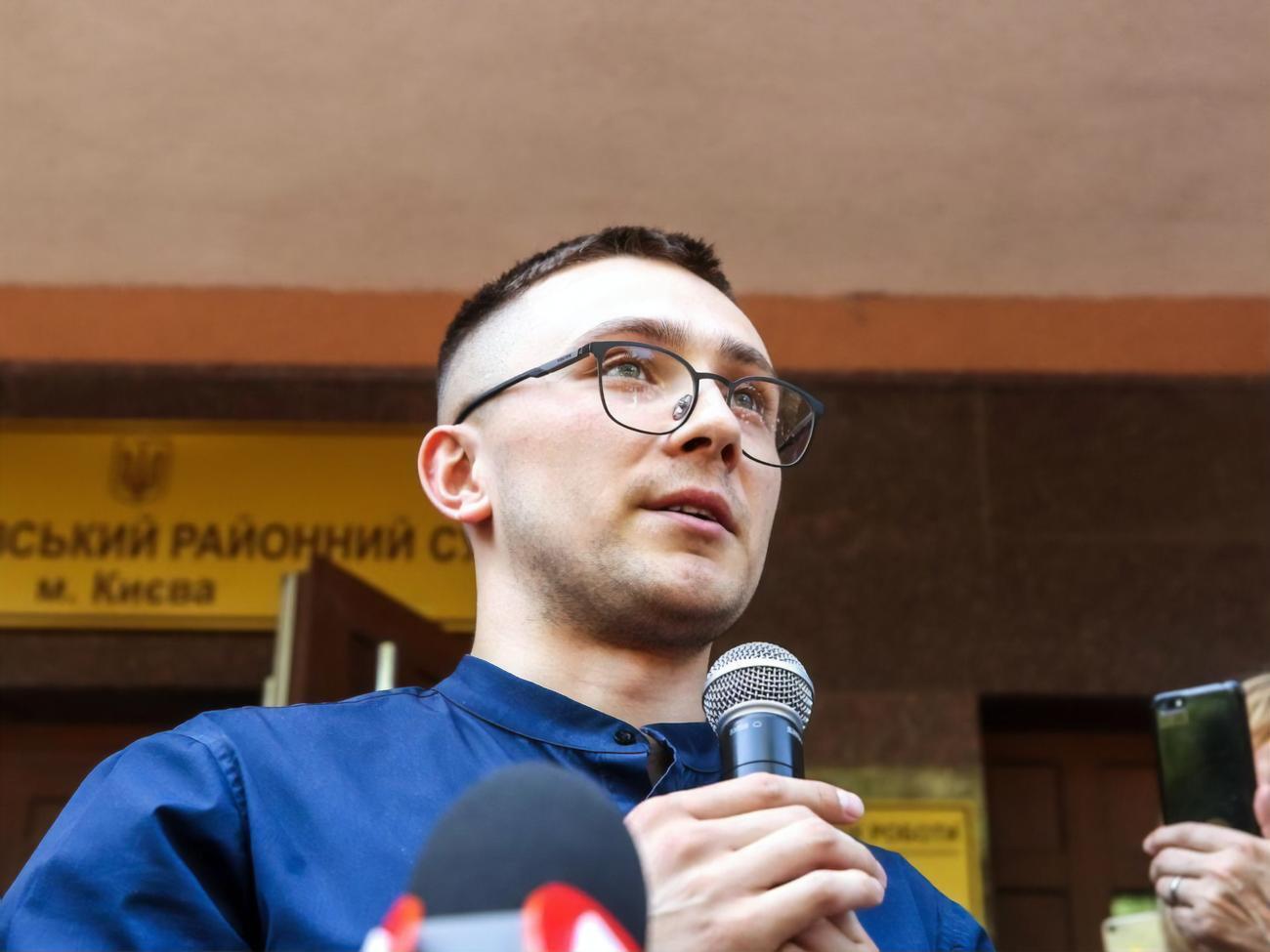 Суддя оголосив перерву в засіданні щодо обрання запобіжного заходу Стерненку (на фото) до 10.00 15 червня