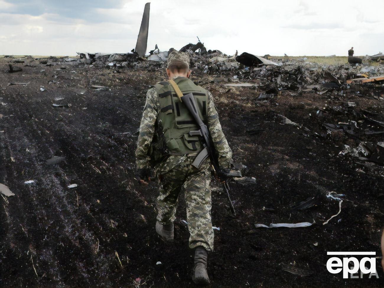 У ніч із 13-го на 14 червня 2014 року терористи "ЛНР" підбили транспортний літак ЗСУ