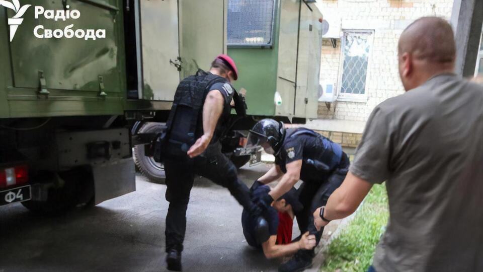 Інцидент із побиттям мітингувальника стався 15 червня