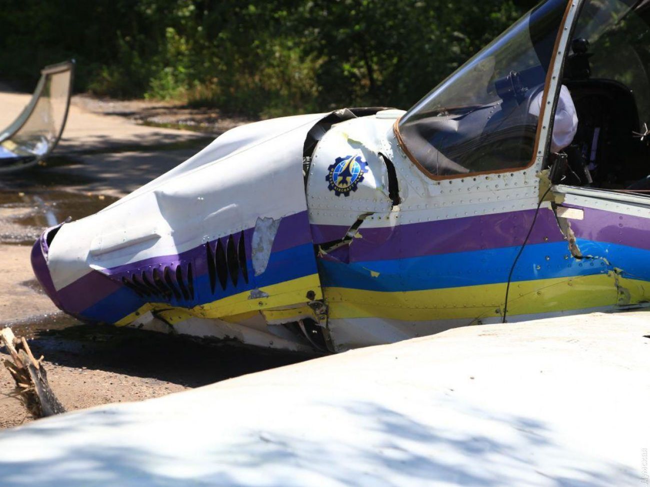 Самолет совершил аварийную посадку в 12.15